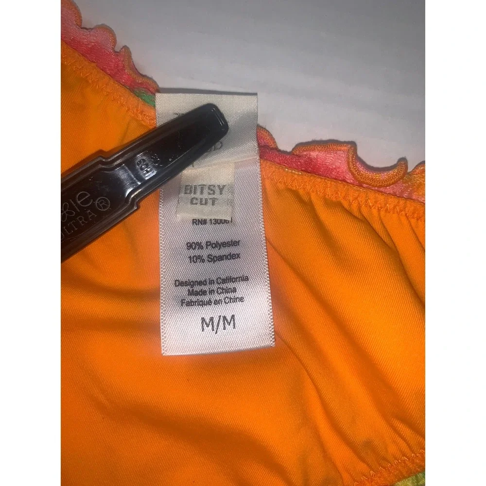 L*SPACE Under the Sun Bitsy Bikini Bottoms Tie Side‎ Medium